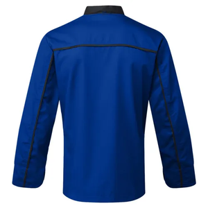 Veste <span class=keywords><strong>de</strong></span> chef unisexe à prix bon marché chemises <span class=keywords><strong>de</strong></span> <span class=keywords><strong>cuisine</strong></span> d'été serveur d'hôtel restaurant boulangerie restauration <span class=keywords><strong>vêtements</strong></span> <span class=keywords><strong>de</strong></span> travail uniforme <span class=keywords><strong>de</strong></span> chef - Product Image 2