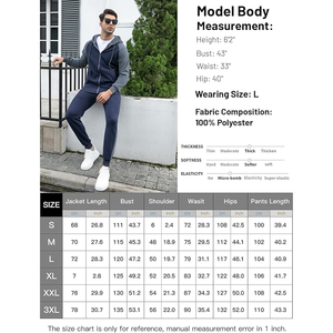 Top Trending Gray Jogger Sets para hombres Logotipo personalizado Cremallera completa Ropa deportiva Calentamiento Entrenamiento físico al aire libre Conjunto de cuello redondo - Product Image 6