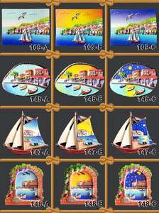 NUEVO Imán de Plástico Duradero Personalizado con Impresión Digital Pintada, Modelo DAFNI BIG PAZAR 305, Regalos Promocionales para Ferias Comerciales - Product Image 4