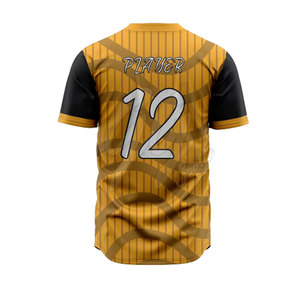 Nouvelle arrivée uniforme de baseball de conception de bonne qualité uniforme de baseball uniforme de baseball de haute qualité - Product Image 5