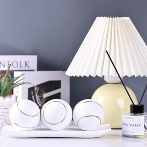 ลูกบอลประดับทรงกลมสำหรับโบลิ่งพร้อมโลหะตรงกลางสำหรับโต๊ะอาหารประดับตกแต่งบ้านห้องนั่งเล่นห้องรับประทานอาหาร - Product Image 3