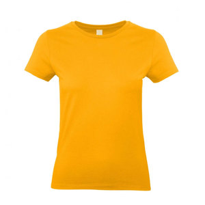 T-shirt en coton uni à col rond pour femmes, respirant, t-shirt en coton pour femmes - Product Image 6