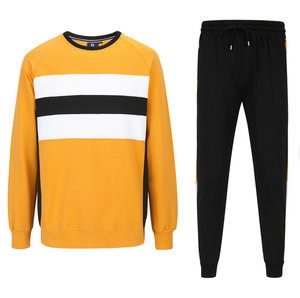 2025 nuevo diseño personalizado para hombres ropa de calle chándal venta al por mayor bajo MOQ cantidad a granel listo envío Casual estampado chándal frente - Product Image 4