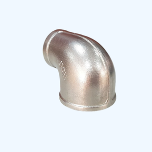 Coude de réduction de filetage en acier inoxydable de 2*1 pouces personnalisable de haute qualité, techniques de coulée à 90 degrés, divers raccords de tuyauterie - Product Image 3