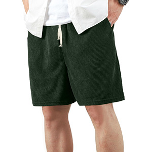 High Quality Custom Logo Solid Quick Dry Polyester/Cotton <b>Men</b> Gym Joggers <b>Shorts</b> High Street Style Drawstring Closure - Product Image 1