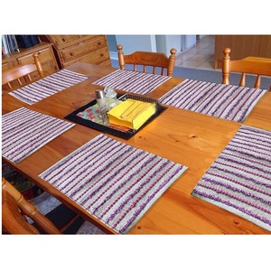 Double Layer 100% Organic Cotton GOTS certificate Dining Table <b>Mats</b> for Home Hotel dining from Best Indian Exporters home Decor - Product Image 6