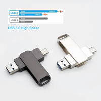 Memoria USB Tipo C OTG Personalizada Nueva de 64 GB, 128 GB, 1 TB, Memoria USB, Pendrive, Unidad Flash USB