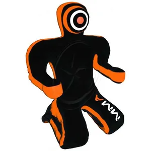 MMA Brazilian Jiu Jitsu Wrestling Grappling BJJ Dummy <b>Black</b> Wholesale Judo Punching Bag <b>Throwing</b> Dummy for Karat - Product Image 1