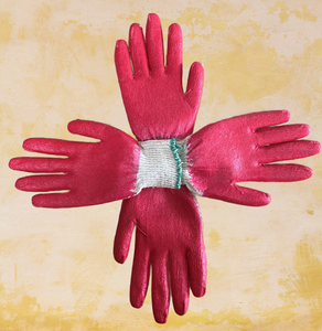 Guantes de trabajo con revestimiento de látex medio más vendidos reutilizables y anticortes para jardinería y actividades al aire libre con función antideslizante - Product Image 2