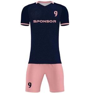 Conjuntos de Camisetas de Fútbol con Números y Nombre de Equipo Personalizados con Impresión por Sublimación, 100% Poliéster, Secado Rápido, Transpirable, Ecológico, Unisex - Product Image 2