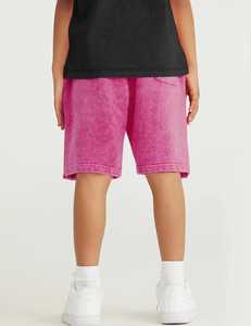 Pantalones Cortos Cargo de Felpa de Algodón de Lujo para Hombre, Lavado Ácido, Vintage, Unisex, Holgados, Pantalones Cortos de Verano de 260 g/m², Personalizados al por Mayor - Product Image 5