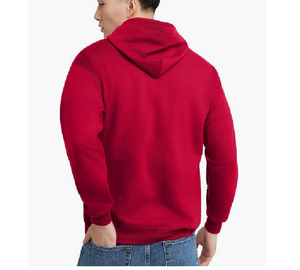 Sweat à capuche lourd 500 g/m² en coton de haute qualité pour hommes, sweat-shirts à épaules tombantes avec impression personnalisée et logo - Product Image 3