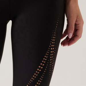 Leggings de yoga en coton de haute qualité Leggings de sport sur mesure pour femmes Leggings de gymnastique de nouveau style pour femmes - Product Image 4