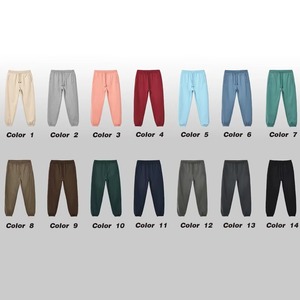 Joggers y pantalones de lana para hombre de calidad superior, pantalones de chándal con logotipo personalizado OEM, ropa de calle de alta calidad, suministro a granel - Product Image 5