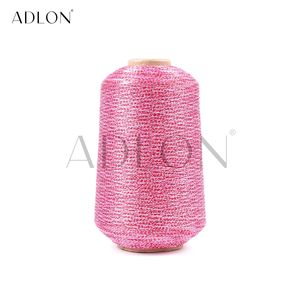 Cao cấp ánh sáng màu hồng FS Loại kim loại sợi-độ bền cao <span class=keywords><strong>lurex</strong></span> chủ đề cho Thêu dệt & đan - Product Image 3