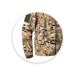 Chaquetas de caza de concha suave de peso pesado para hombre, lona transpirable para invierno, marca privada, precio al por mayor, chaquetas de caza - Product Image 4