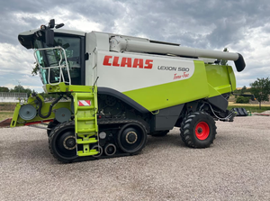 Moissonneuse-batteuse CLAAS LEXION 600 pour blé, machine agricole sur chenilles, 2009 - Product Image 6