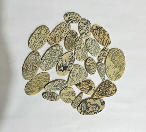 คริสตัลขัดเงาพลอยแบนแบบเรียบสำหรับการรักษาหินอัญมณีรูปร่างผสมและขนาดผสม - Product Image 1