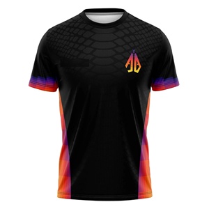 Maillots de football personnalisés respirants et légers imprimés par sublimation à manches courtes, uniformes d'équipe pour adultes - Product Image 1