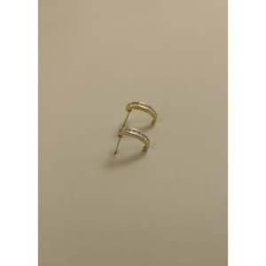 Vintage 14k J Diamond <b>Earrings</b> Elegant and Luxurious Vintag - Product Image 1