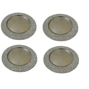 Elegance Vaisselle Assiette décorative de présentation Grossiste Maison Hôtels Vaisselle Assiettes de présentation par Indian Metal World - Product Image 3