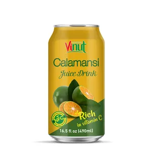 16,5 floz VINUT Calamansi Juice Drink producto caliente Venta caliente Etiqueta Privada OEM BRC certificado HALAL