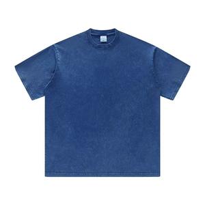 เสื้อยืดพิมพ์ลายคุณภาพพรีเมียม สไตล์วินเทจ สตรีทแวร์ ทรงบ็อกซี่ ผ้าหนา สำหรับผู้ชาย - Product Image 5