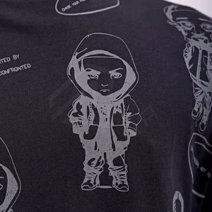 Promotion T-shirts unisexes de haute qualité pour hommes et femmes à manches courtes 180g 100% coton T-shirts vierges à col rond - Product Image 6