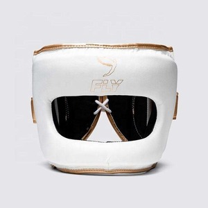 Casque de boxe professionnel intégral en cuir, rembourré, réglable, pour entraînement et sparring, protection de boxe - Product Image 1