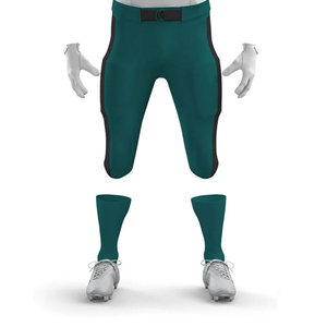 Nouveau maillot et pantalon de football américain de style personnalisé ensemble complet de football américain à séchage rapide de conception personnalisée uniforme de football américain - Product Image 5
