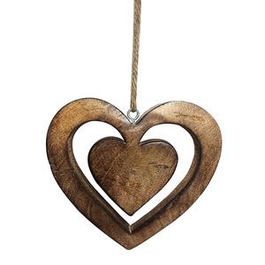 Hogar decorativo árbol de Navidad decoraciones colgantes nuevo diseño Metal madera indio artesanía personalizable vacaciones venta al por mayor de lujo - Product Image 4