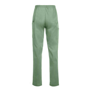 Uniforme médico de enfermera para mujer, conjunto de pantalones y camisa con bolsillos y cuello en V para hospital - Product Image 3