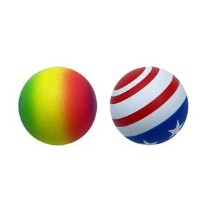 60mm Assortiment Design Salut Bounce Ball Mini Bouncy Ball Balle Creuse en Caoutchouc Balle à Rebond Élevé pour Animaux de Compagnie, Enfants, Sports et Promotions - Product Image 1