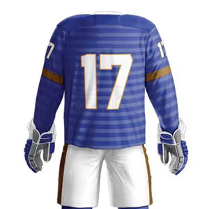 Uniforme de hockey sobre hielo de talla grande para adultos Diseño más popular con su propio logotipo - Product Image 5