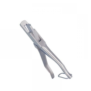 Acier inoxydable M Encoche Forme Identification Animale Instrument Chirurgical Vétérinaire Réutilisable Oreille Poinçon Notcher Pince pour - Product Image 2