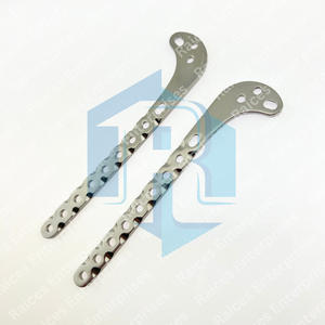 6 Placas Supracondíleares de 3.5mm de Acero Inoxidable, Instrumentos Ortopédicos Veterinarios para Cirugía Ósea - Product Image 6