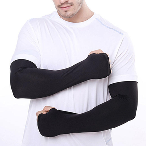 Mangas deportivas de alto rendimiento con mangas de brazo elásticas de ajuste cómodo Cubiertas de brazo de protección solar para exteriores - Product Image 6