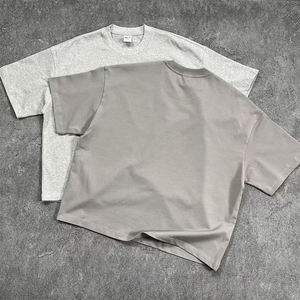 T-shirt en coton 100% 275GSM, coupe ample, décontracté pour homme, t-shirt ample, t-shirt en coton 100% vierge, t-shirt personnalisé - Product Image 2