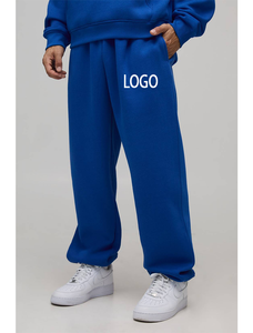 กางเกงจ็อกเกอร์ผู้ชายผ้าฝ้ายแท้คุณภาพสูง 500 GSM ทรงหลวม ระบายอากาศได้ดี แห้งเร็ว เหมาะสำหรับออกกำลังกายกลางแจ้งและวิ่ง - Product Image 1