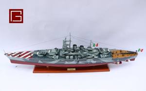 Conception personnalisée approuvée par le fabricant ROMA 100cm Navire de guerre Artisanat en bois de haute qualité Style nautique quantité minimale de commande bas - Product Image 3