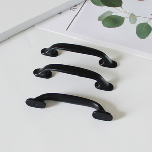 Tirador de manija de gabinete Octágono de aleación de Zinc contemporáneo curvo para tocador, armarios, cajones, armarios, cocina, dormitorio, sala de estar - Product Image 5