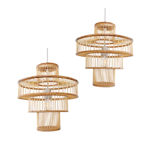 Essence vietnamienne dans l'éclairage: LUSTRES DE LANTERNE EN BAMBOU EN ROTIN pour chaque décoration d'intérieur Restaurant Resort Personnalisation du jardin - Product Image 1