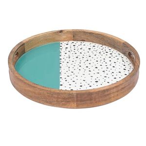 PLATO DE MADERA DE MODA CON ESMALTE UTILIZADO EN HOTELES RESTAURANTES SE VE TAN ESTILO Y ÚNICO - Product Image 5