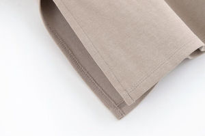 T-shirt ample pour femme, été, écologique, avec un design tendance, couleur rose - Product Image 6