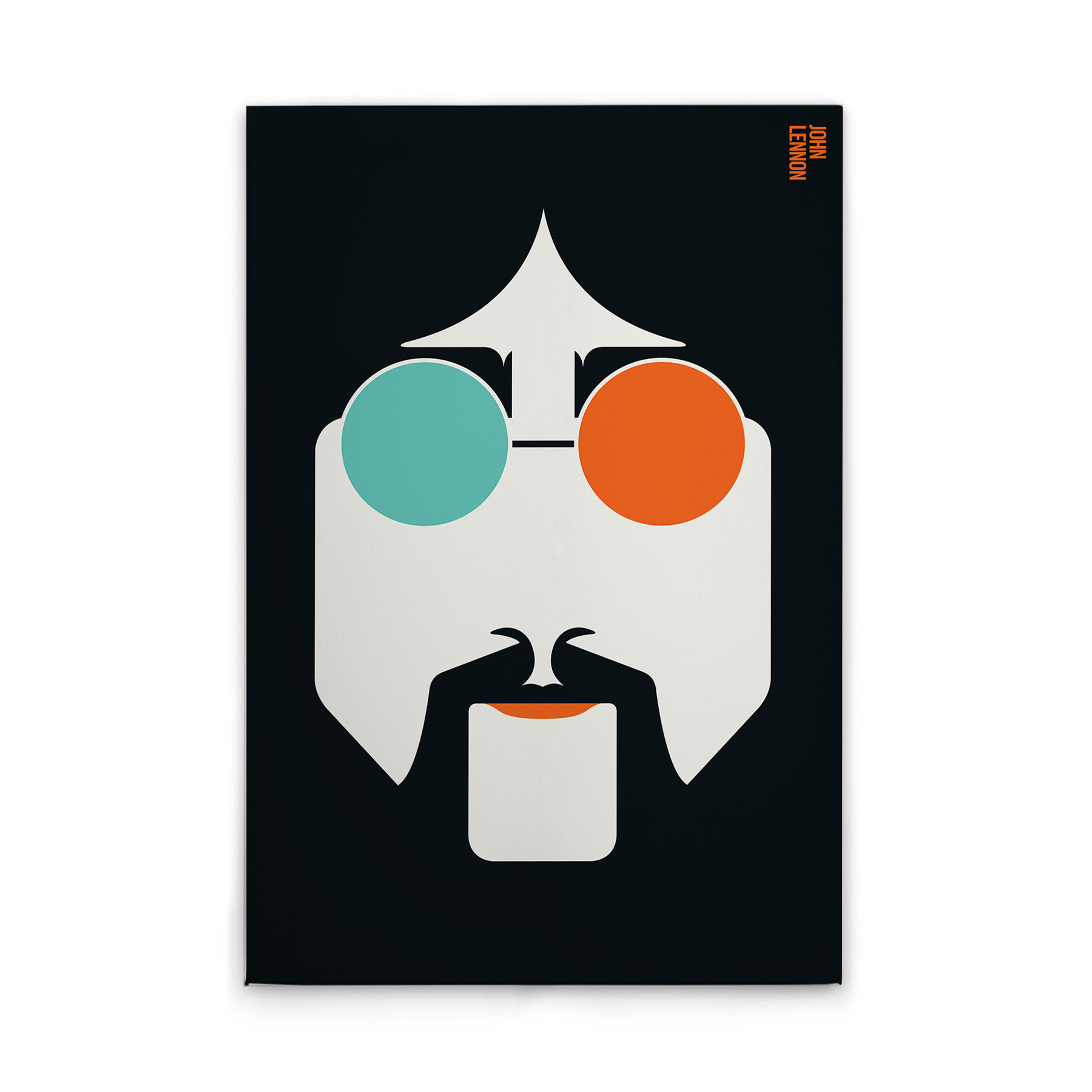 Black, Orange, White, Blue