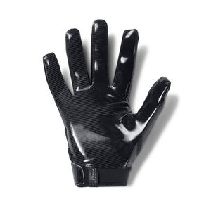 Gants de football américain en cuir de haute qualité, antidérapants, durables, avec design imperméable, couleur et logo personnalisables - Product Image 4