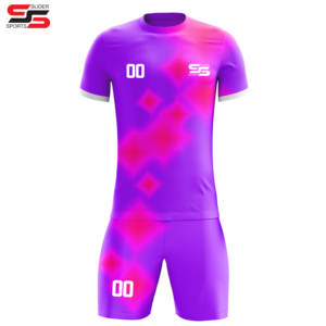 Nouveaux kits de football personnalisés de haute qualité Ensemble de maillots Ensembles d'uniformes de club d'équipe de football Vêtements de sport respirants - Product Image 1