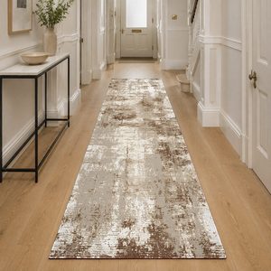 <b>RUGS</b> DEPOT LXDP-0130 Wholesale Terracotta Gold Modern Abstract Digital Printed Machine Washable Chenille Area <b>Rug</b> <b>Non</b> <b>Slip</b> - Product Image 5