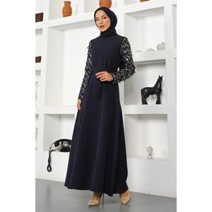 Vestido Casual con Detalle de Volantes 100% Poliéster Mega Merchant - Product Image 3