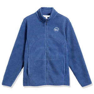 Chaqueta de Invierno de Forro Polar Ecológica, Cortavientos, con Cuello Alto y Logotipo Personalizado, Fabricada en Pakistán - Product Image 1